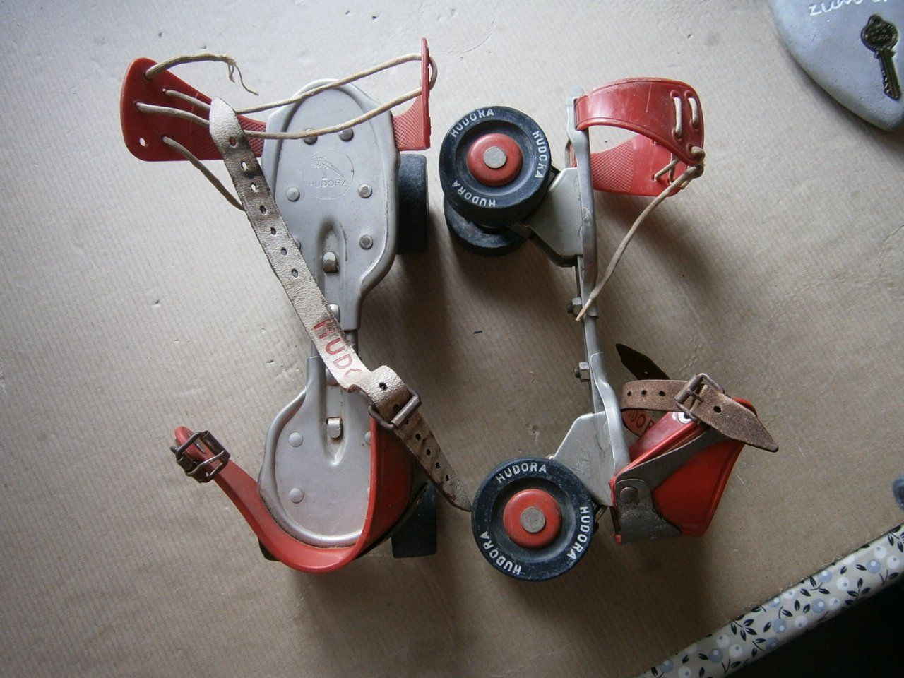 Pattini in linea & Pattini a rotelle: alte Rollschuhe Hudora . ca 1970 – Usato da Pratteln venduto da 66werni 1