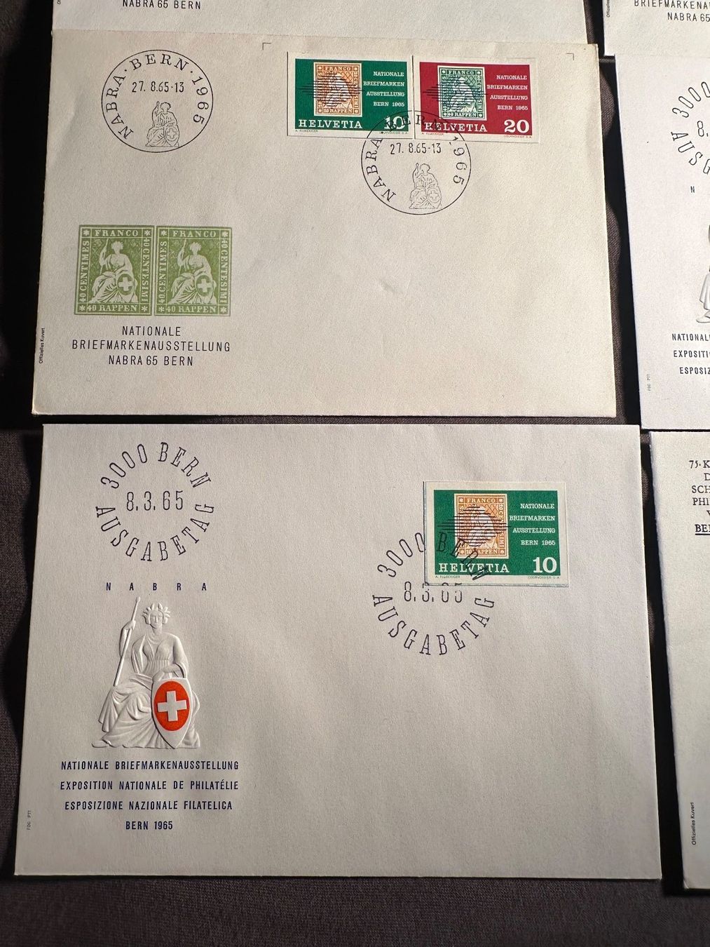 Tous les timbres: NABRA 1965 FDC – D'occasion à Stettfurt par 2442 4