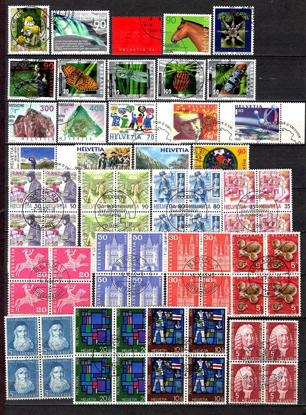Tutti i francobolli: Sammlung Schweiz (876) – Usato da Burgdorf venduto da blinky01 4
