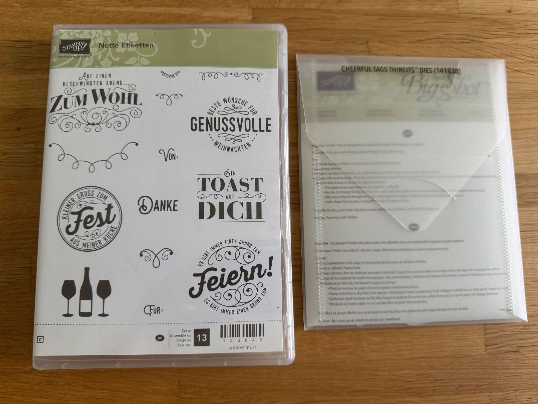 Stampin' up! Stempel: Nette Etiketten + Stanzformen von Stampin Up / A – Gebraucht aus Neukirch (Egnach) von muolen