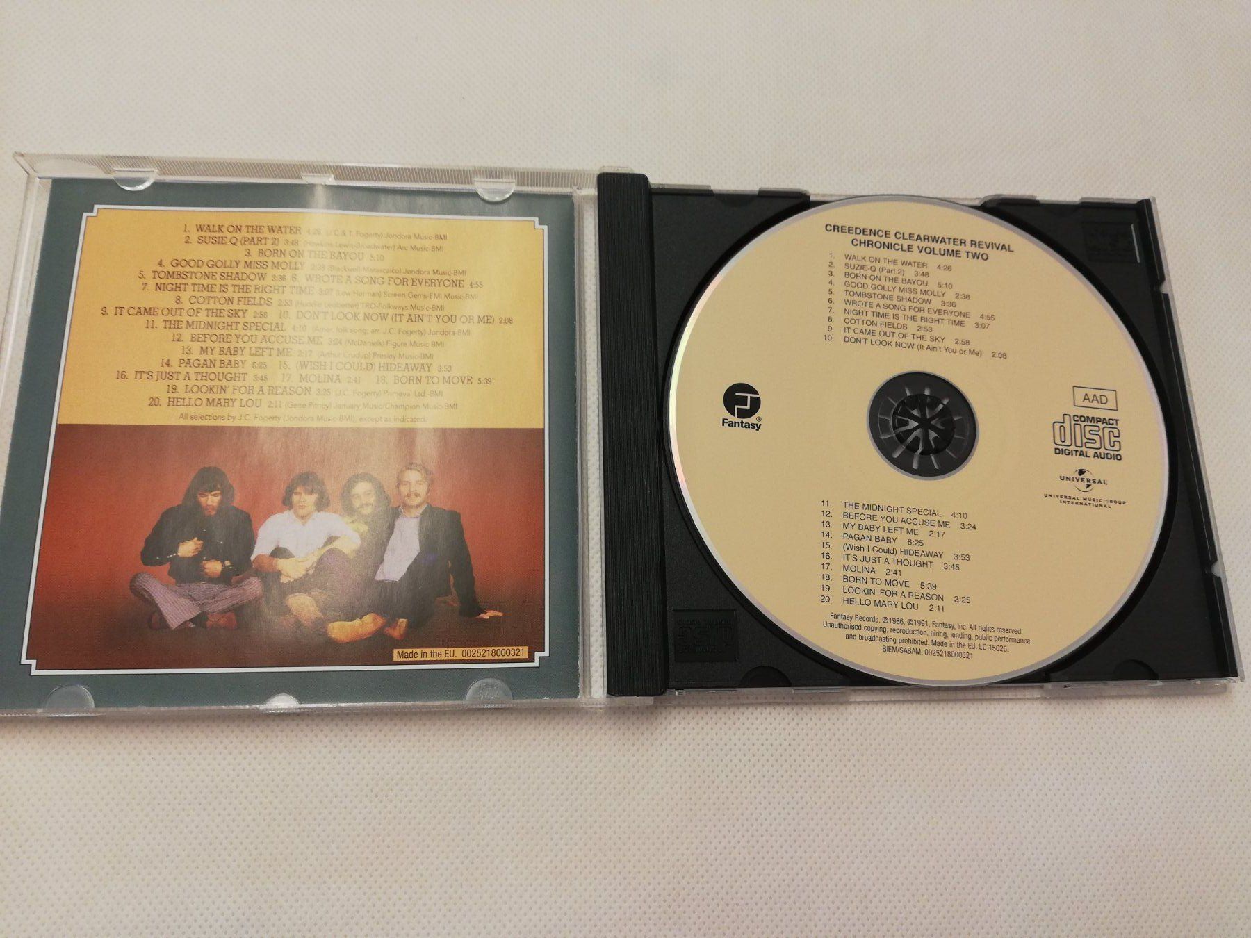 CDs: CREEDENCE CLEARWATER REVIVAL - CHRONICLE VOLUME TWO – Gebraucht aus Bern von Vinylsound.ch 2