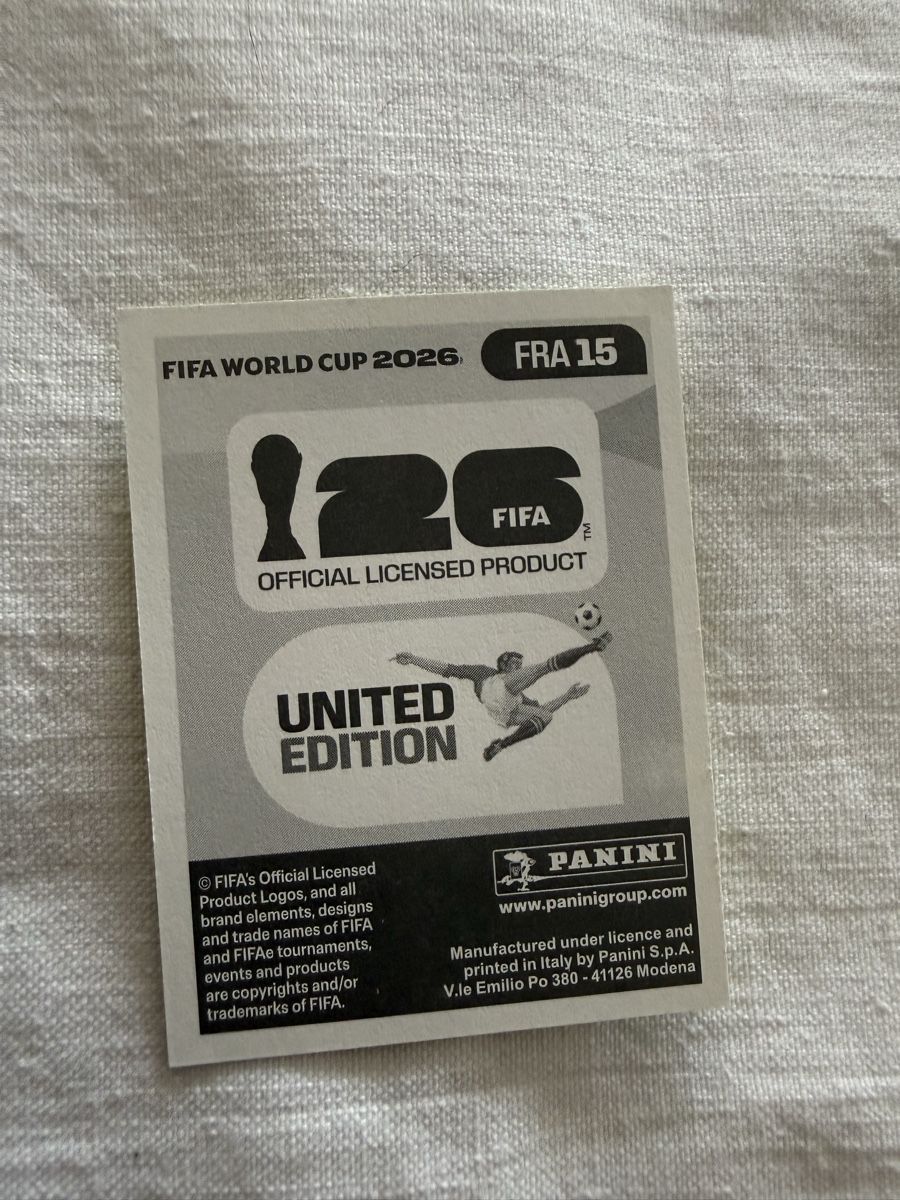 Panini Cartes à collectionner: Panini FRA15 , ousmane Dembele – Neuf avec emballage d'origine à Amriswil par ALETAL 1
