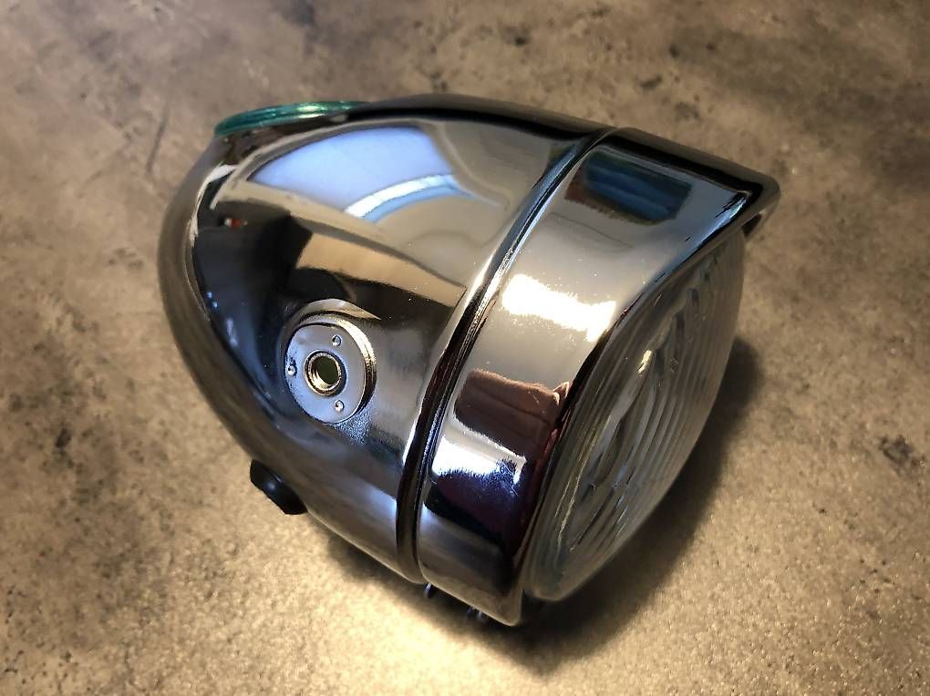 Sachs Scheinwerfer: Eierlampe kompl. 2-Phasig zu Puch, Sachs ec. – Gebraucht aus Feuerthalen von Munotstadt