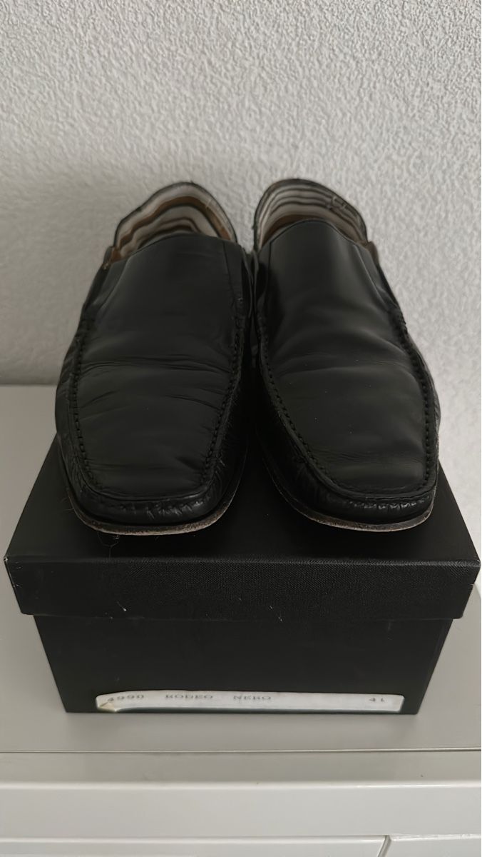 Navyboot Scarpe da uomo: NAVYBOOT Leder Herren Slipper – Usato da Grenchen venduto da ylo_8mlq