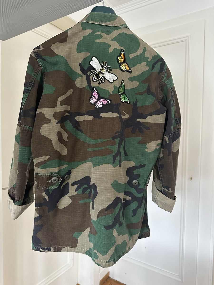 Giacche: Vintage customized military jacket from US supply – Usato da Lausanne venduto da kuroneko86