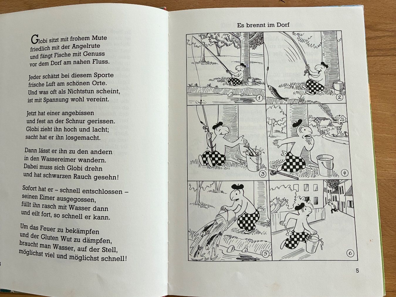Fumetti: Globi bei der Feuerwehr – Usato da Wetzikon ZH venduto da kuros01 2