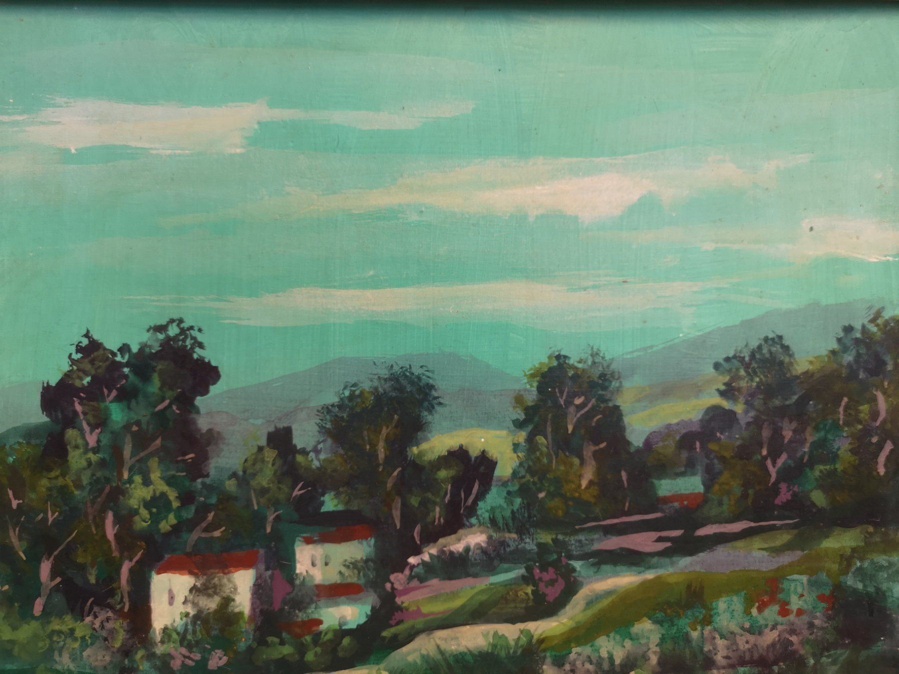 Dipinti: GEORGES FUSTIER (1891-1982) – Usato da Genève venduto da Qanil77 4