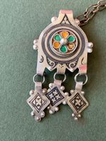 Silberkette Amulett ORIENTALISCH (55cm)