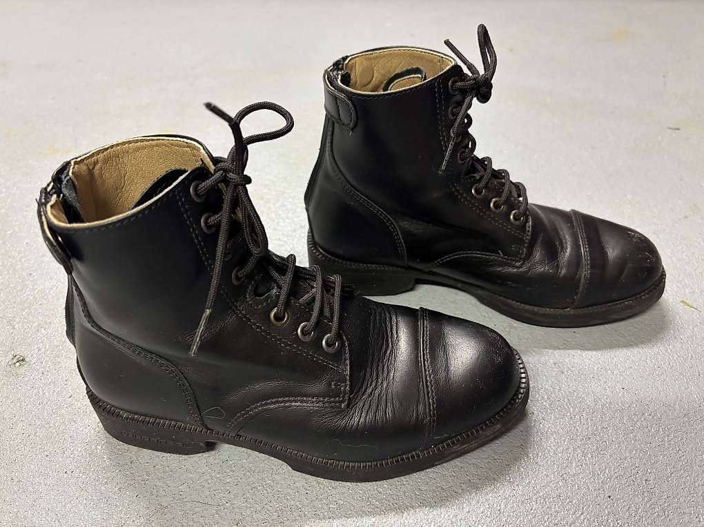 Schuhe für Jungen: Reitstiefeletten Kinder - Leder – Gebraucht aus Pfyn von kitkat16 1