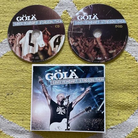 GÖLÄ-(RARITÄT)1CD+1DVD 100% MUNDART STADION THUN (DIGIPACK)
