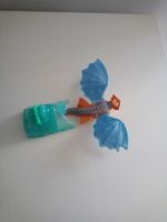 Drachen Spielfigur mit Eishöhle guter Zustand blau orange