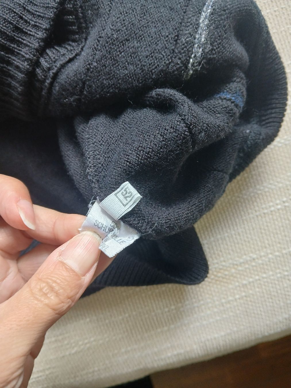 Gilet & Giacche: John Harris Knitted Vest Black Size 52 Winter Essential – Usato da Dübendorf venduto da rol_fm6d 3
