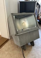 Industrielampe als Tisch-/Bodenlampe 