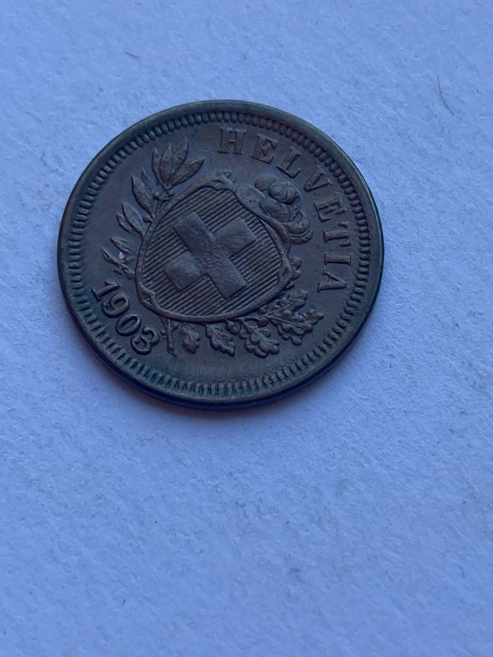 Alle Münzen: Schweiz 1 Rappen 1903 – Gebraucht aus Muralto von manueldisaba01 1