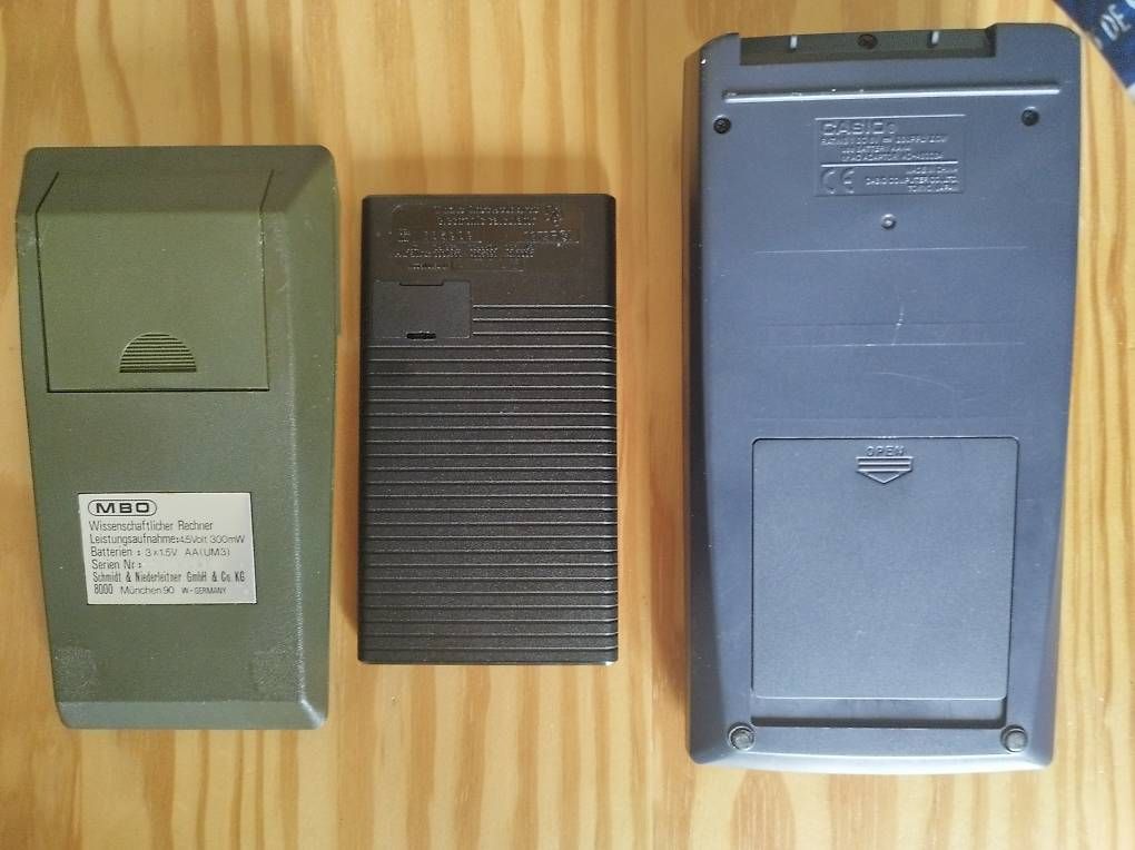 Casio Calcolatrici tascabili: Calculatrices anciennes 70 80 – Usato da Vallorbe venduto da Leonidas1337 1