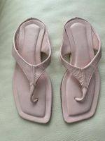 SUMMERTIME - stylische/edle Flip-Flops, rosa, 38