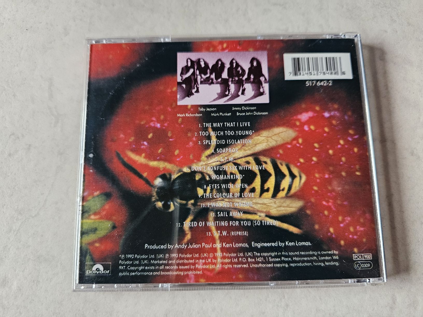 CD: Little Angels  -  Jam – Usato da Schneisingen venduto da backstore24 1