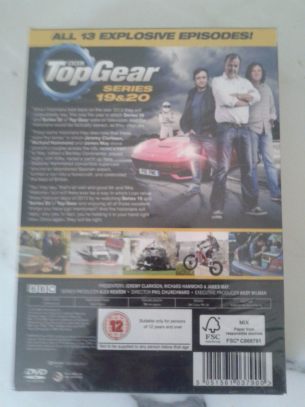 Tous les DVDs: 2 DVDs "TopGear" (Serie 19&20) – Neuf avec emballage d'origine à Camorino par Campellino 1