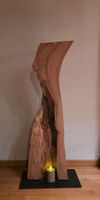 Einzigartige Naturholz-Säule/Skulptur, Deko-Objekt