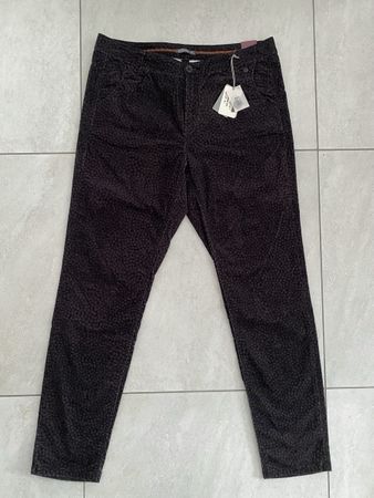 Damen Samt Hose von NILE, Gr. XL. Regular. Neu.