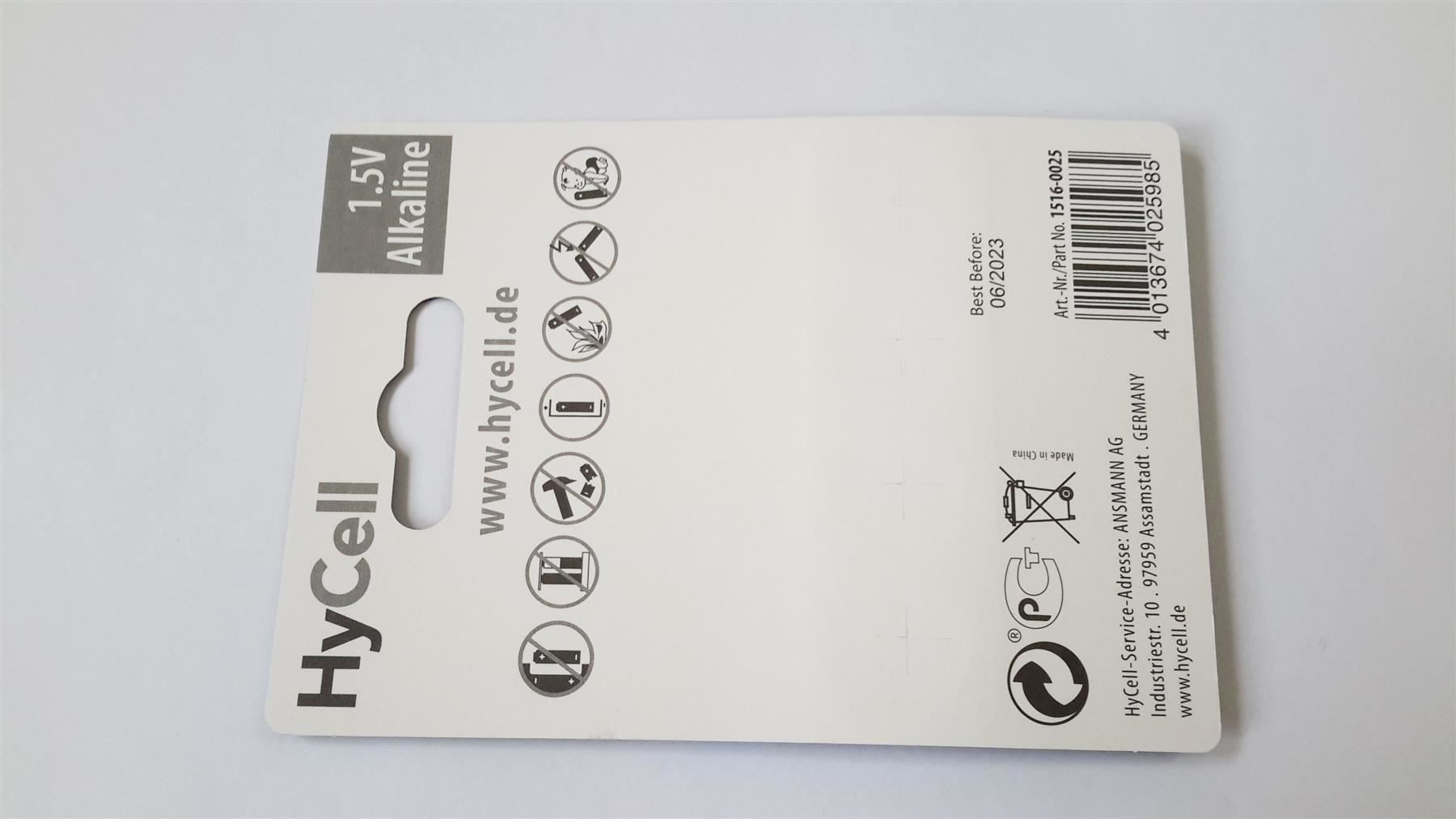 Caricatori & Batterie: Knopfzelle LR41 4x, Alkaline, Hycell – Nuovo e nell'imballaggio originale da St. Gallen venduto da cointec 3