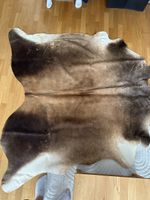 Kuhfell Teppich IKEA Koldby braun