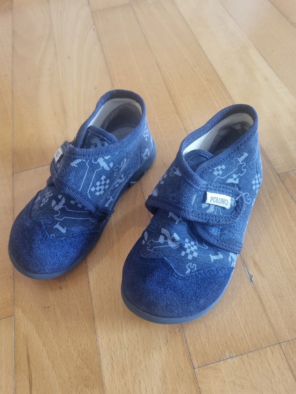 Scarpe per ragazzi: Pollino Hausschuhe Gr 23 Baumwolle, Leder – Usato da Bäch SZ venduto da cri_87ts 2