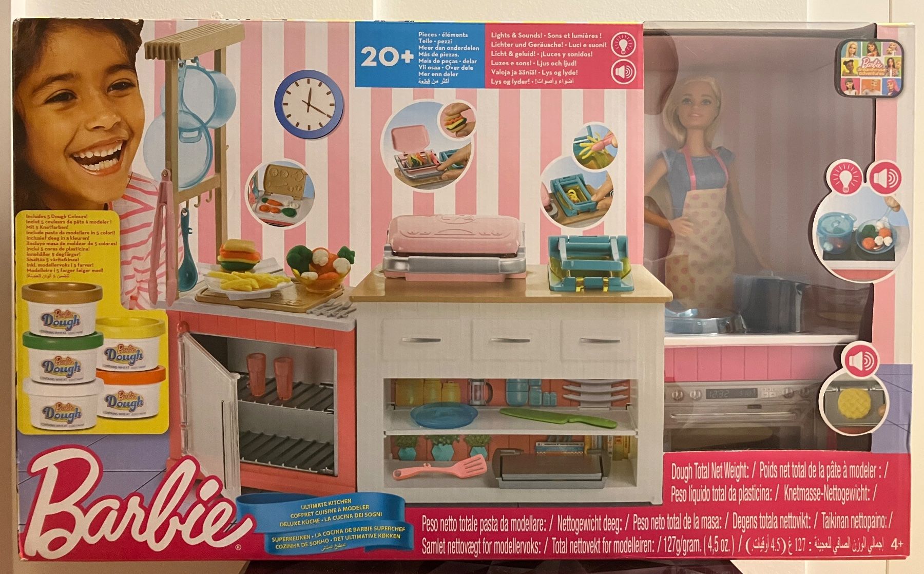 Barbie Case e mobili per bambole: BARBIE Coffret Cuisine à modeler-Ultimate Kitchen – Nuovo e nell'imballaggio originale da CHENE-BOUGERIES venduto da homeswisshome
