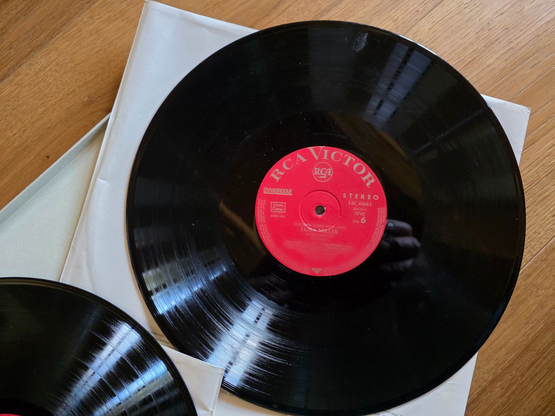 Dischi in vinile: LP Box Klassik Verdi Luisa Miller – Usato da Walterswil BE venduto da Lonitti 8