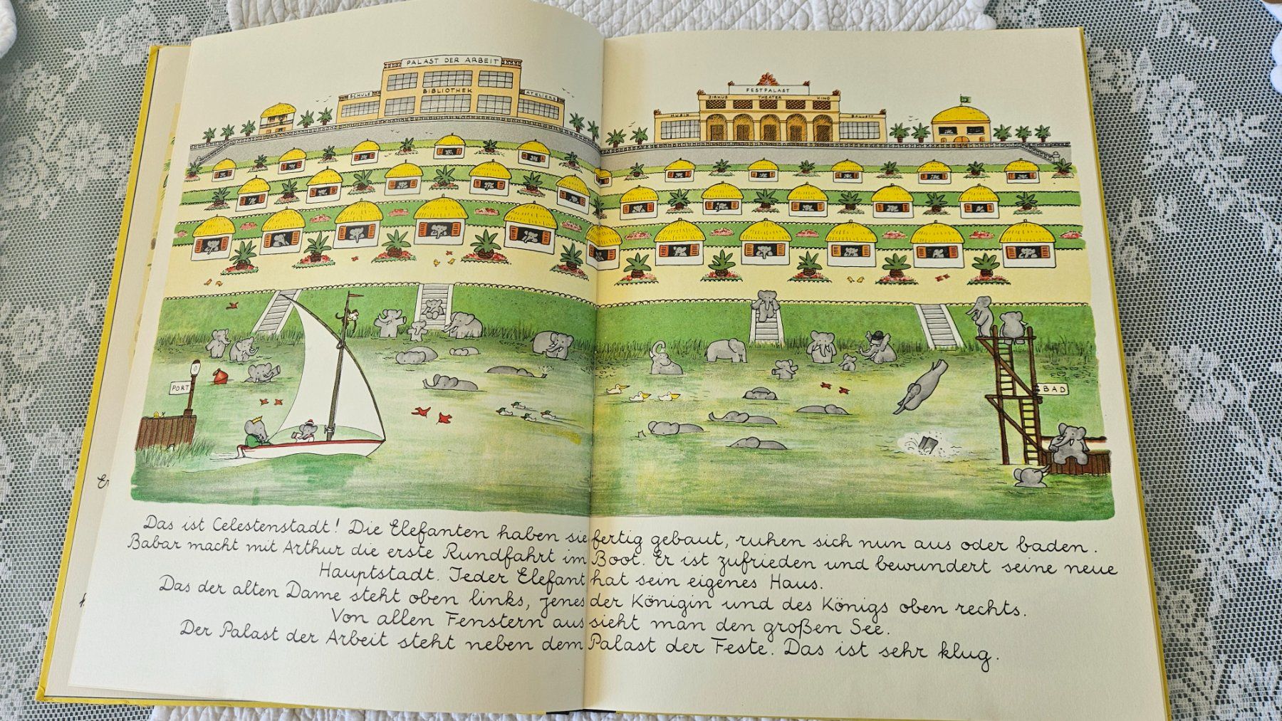 Bücher: König Babar, Jean de Brunhoff, Bilderbuch – Gebraucht aus Gossau ZH von Goes05 4