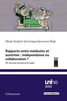 Rapports entre médecins et autorités