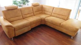 Sofa Ecksofa sehr guter Zustand Farbe Kurkuma