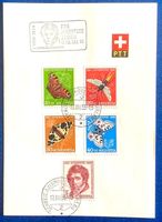 1955 Pro Juventute Satz auf PTT Bögli