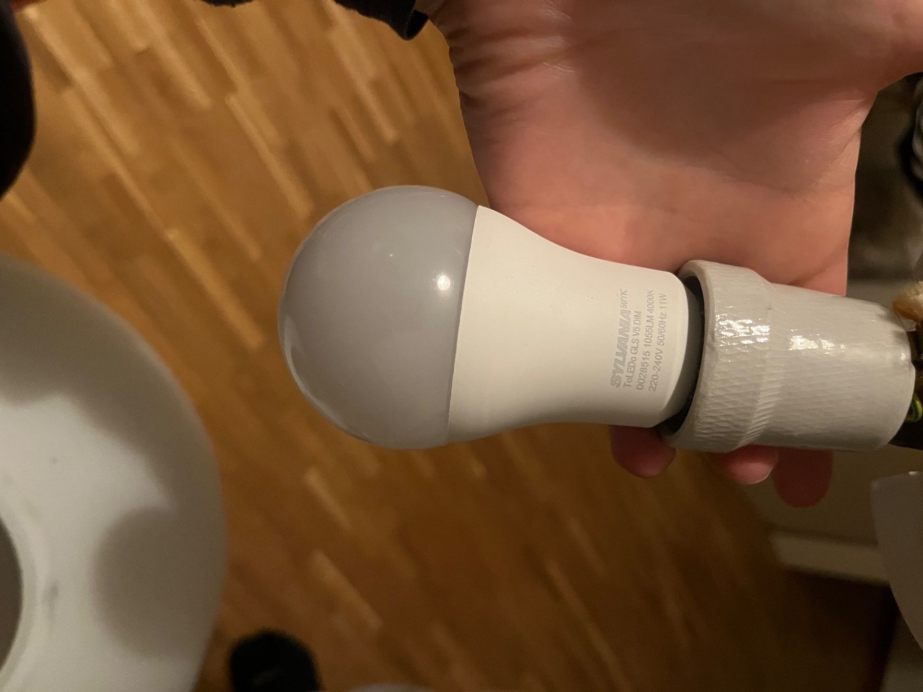 Lampade: Kugellampe aus Glas – Usato da Zürich venduto da lau_b5zz 4