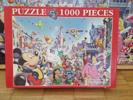Puzzle 1000er Disney Characters 