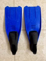 Swimming / Snorkeling Fins, Full Foot, Size 30–32, kids