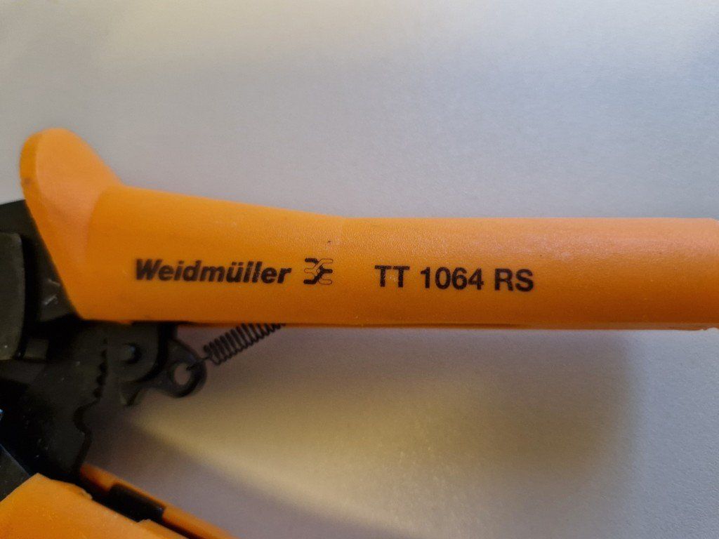 Tutti gli attrezzi: Weidmüller Crimpzange TT 1064 RS – Usato da Au ZH venduto da myamisumi 1