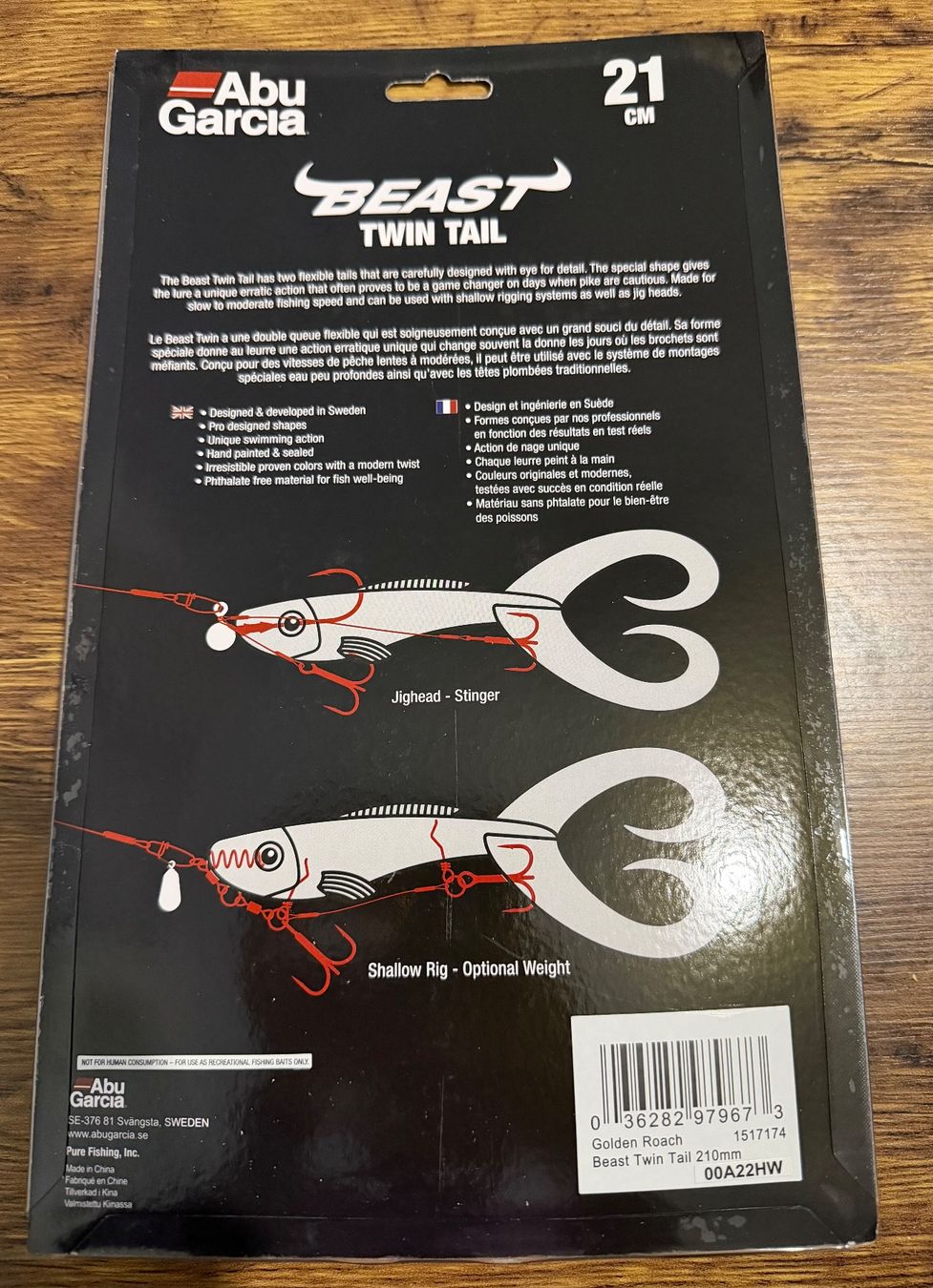 Abu Garcia Köder: ABU GARCIA Beast Twin Tail 21cm – Neu und originalverpackt aus Widnau von Fishingtackle_Oggy 3