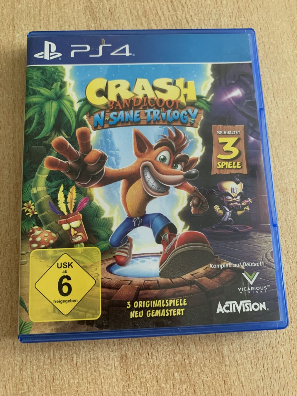 Spiele: Crash Bandicoot N. Sane Trilogy – Gebraucht aus Reinach BL von con_ync2