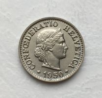 1950 5 Rappen unz / stgl