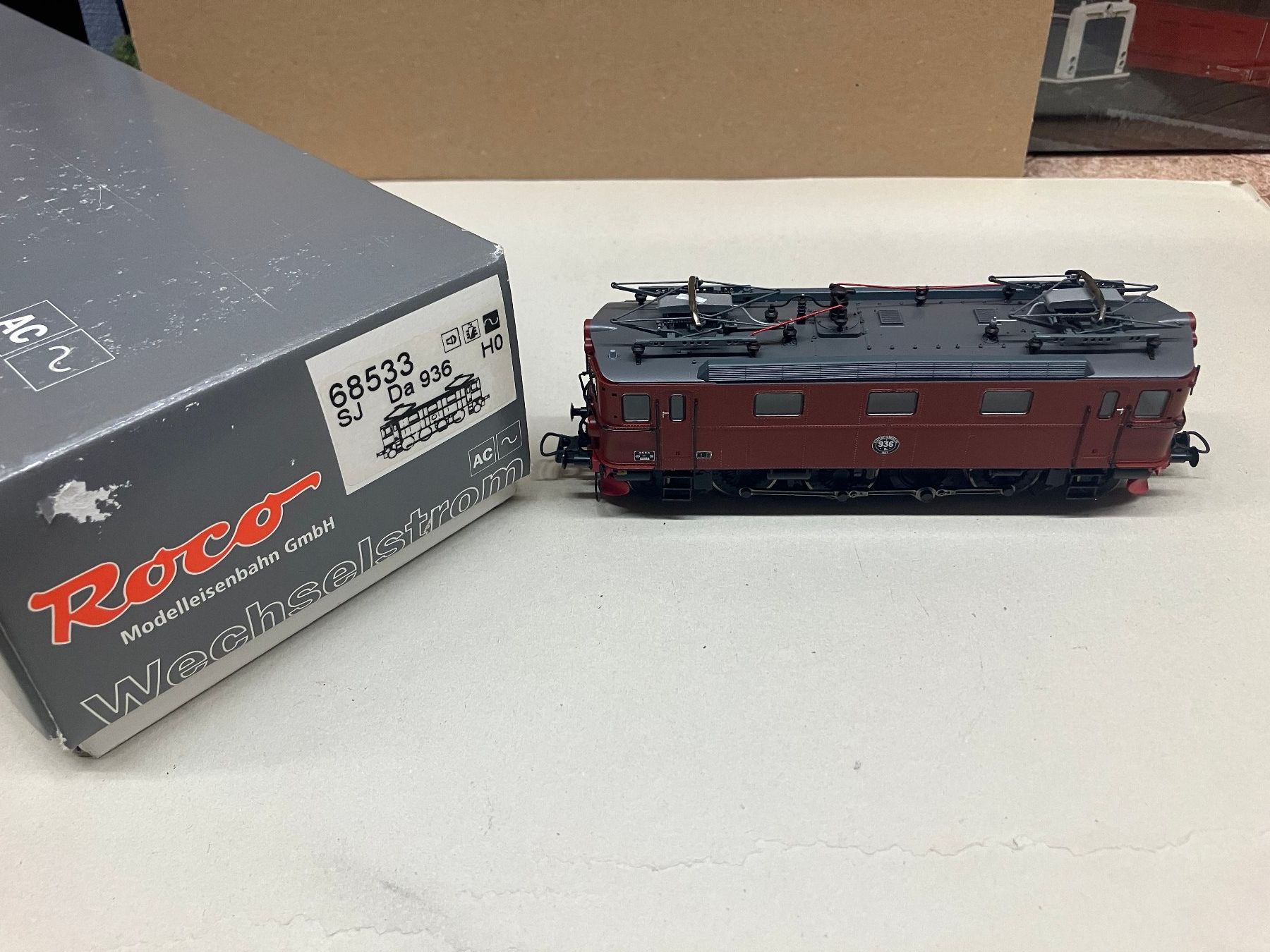 Roco 68533 E-Lok Da 936 der SJ, H0 WS AC Digital Sound (Gebraucht) in ...