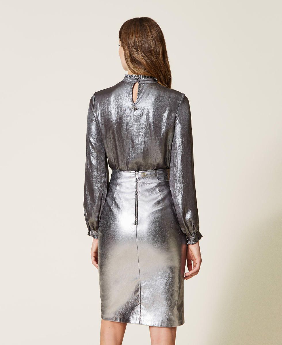 Twinset Gonne: Twinset Milano Silver Skirt – Nuovo (secondo la descrizione) da Corsier-sur-Vevey venduto da Kristina.Nova 1