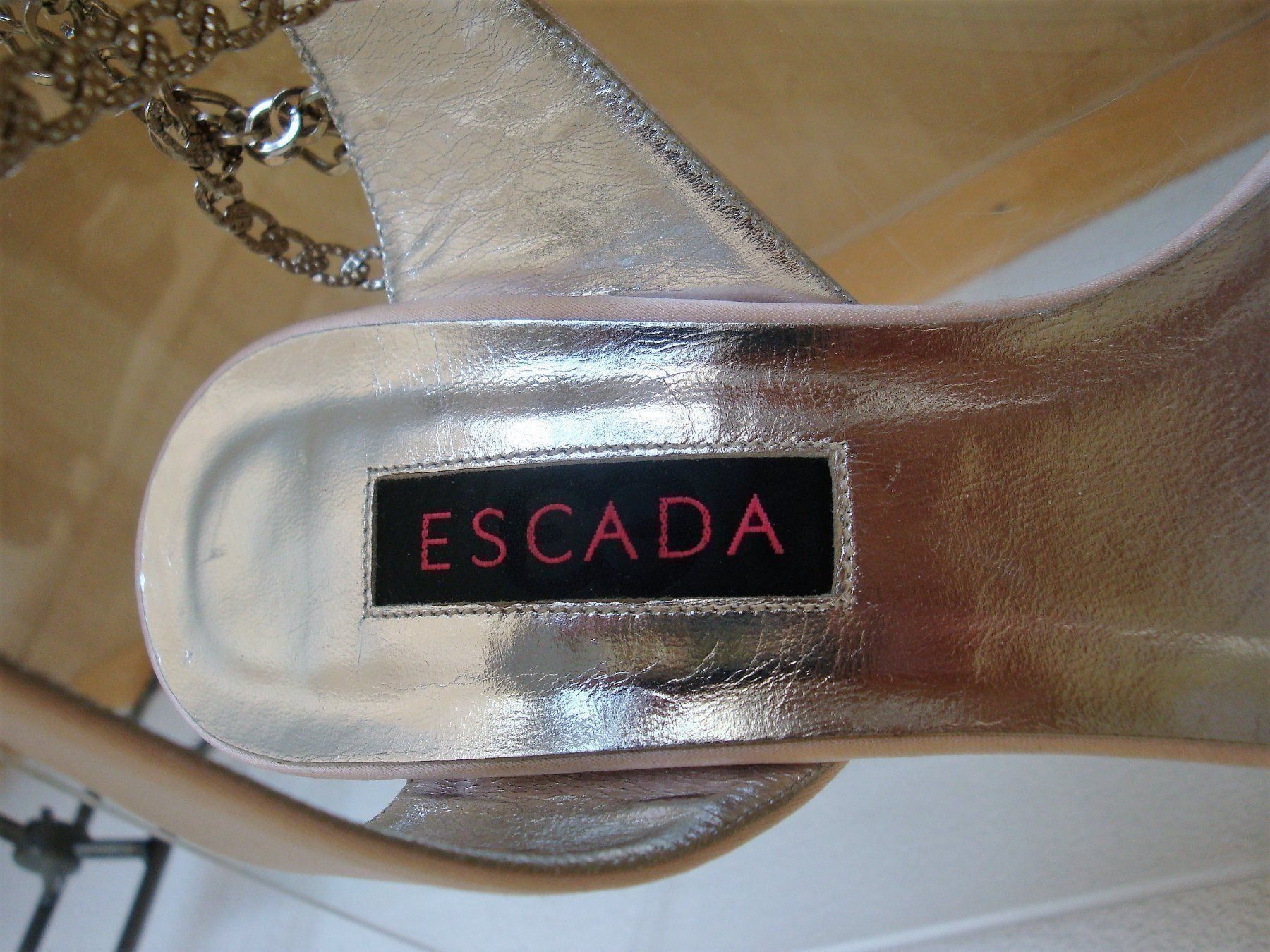 Escada Chaussures femmes: ESCADA SANDALETTEN NUDE/NP US$ 650.- – Neuf (Voir description) à Eschenbach SG par Lady020 4