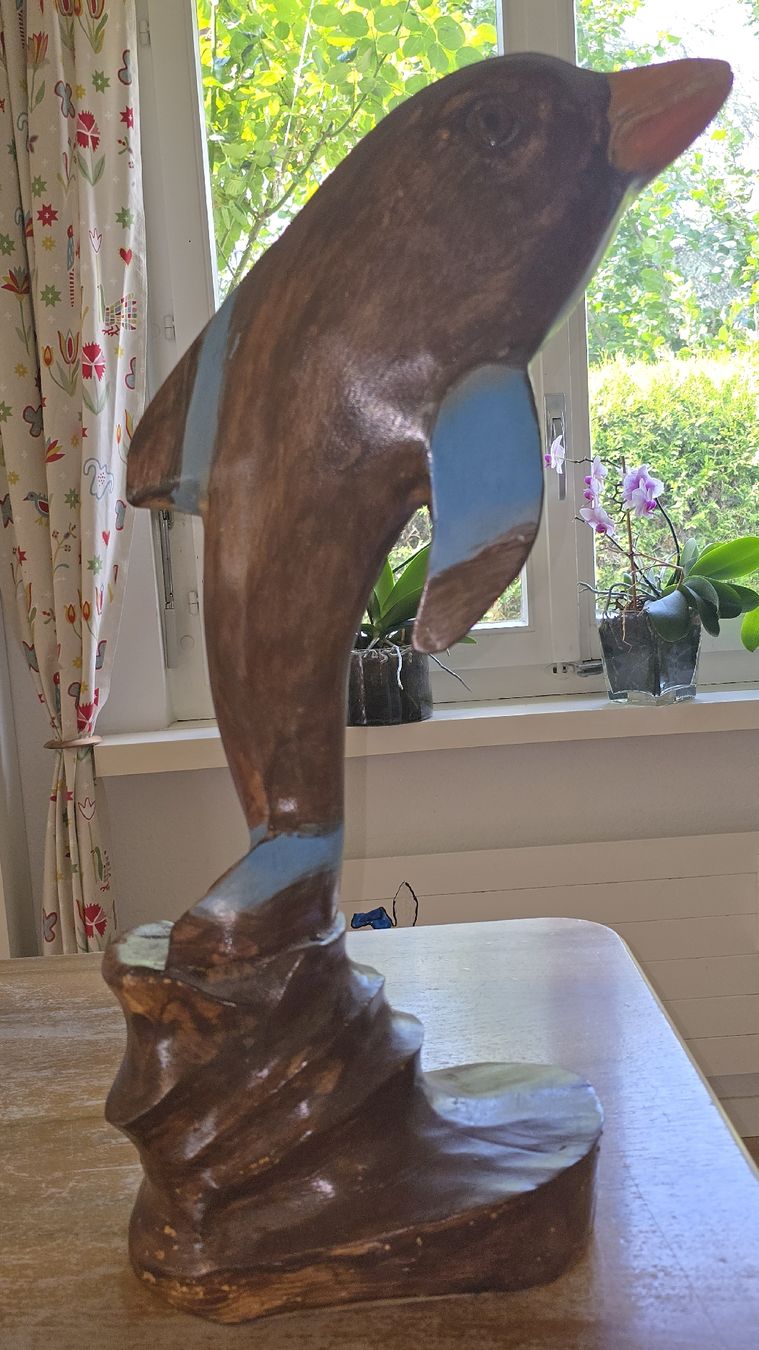 Figuren: Holz Delphine – Gebraucht aus Hinwil von Wo-ma14 2