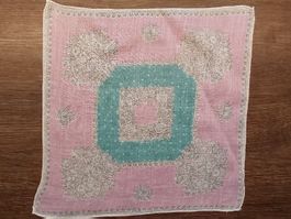 Taschentuch Motiv Blumen