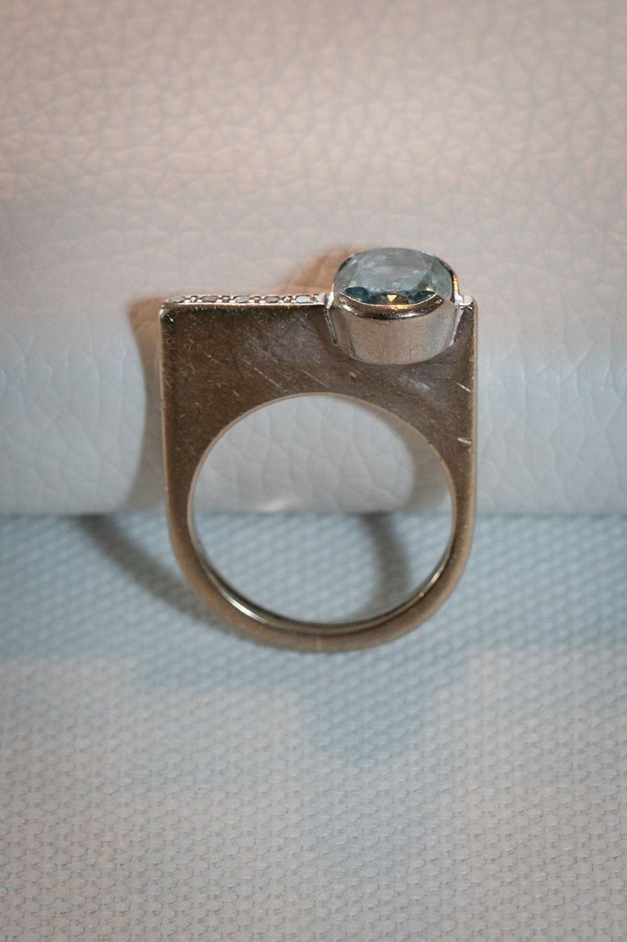 Anelli: Ring 750 Weissgold mit Brillanten – Usato da Baden venduto da JoramvK 2