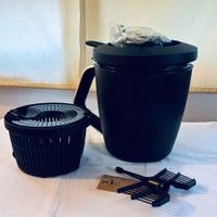Thermomix® Mixtopf für TM7 inkl. Garkorb & Rühreinsatz - NEU