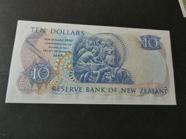 New Zealand 1990, 10 Dollars Sonderausgabe -   ungefaltet
