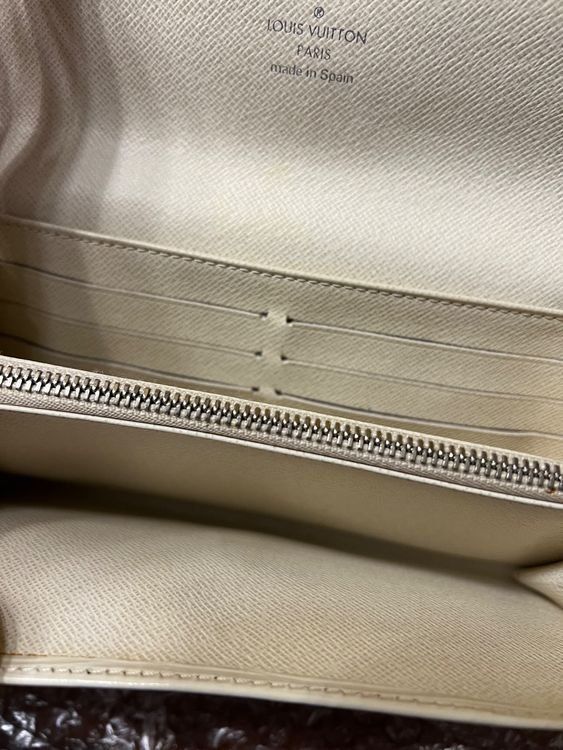 Louis Vuitton Portafogli: Louis Vuitton Sarah Wallet - Epi Leder - weiss – Usato da Oensingen venduto da TheBaggyClub 3
