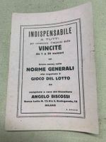 Gioco del lotto - 1932